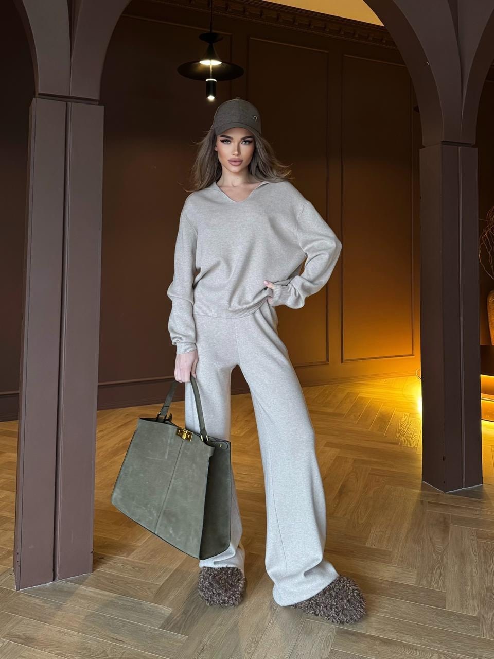 кашемировые брючные костюмы для женщин,трикотажные костюмы,кашемировый брючный костюм,костюм кашемировая с брюками оверсайз,костюм двойка кашемир