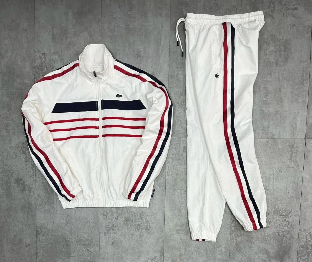 спортивный костюм lacoste,мужские спортивные костюмы,спортивные костюмы для мужчин,белый костюм лакост,спортивный костюм прада мужской