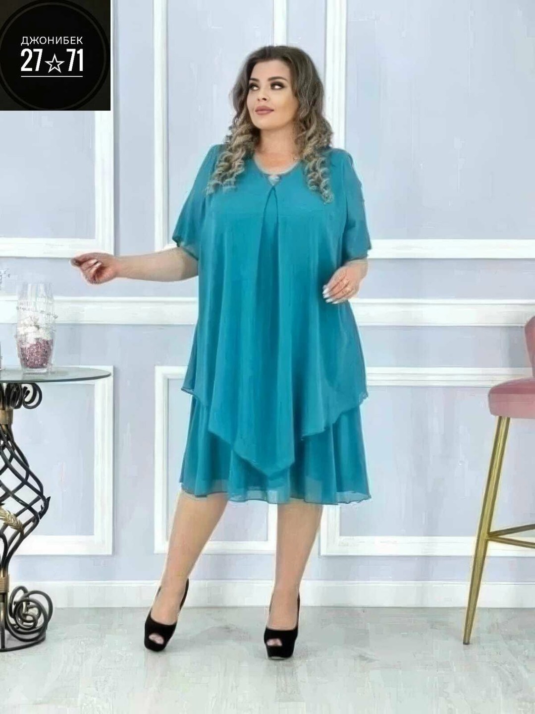 шифоновое платье большого размера binmoda,платья из шифона больших размеров,платье женское шифоновое большого размера,шифоновое нарядное платье больших размеров,платье большие размеры