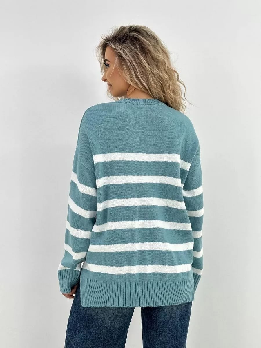 кофта женская,кофта оверсайз в полоску,свитера женские,джемпер оверсайз в полоску,кофта женская свитер