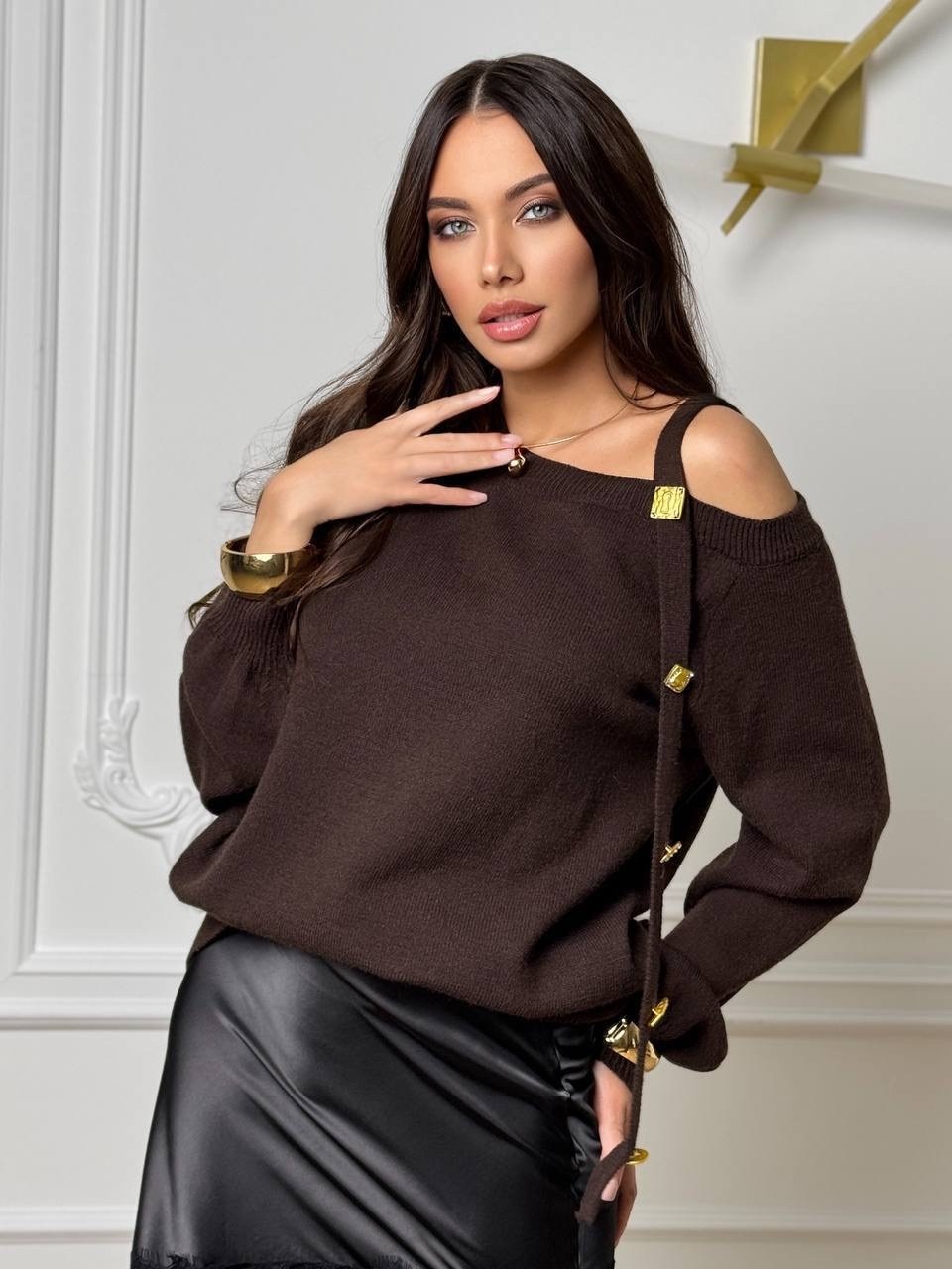 трикотажная кофта оверсайз,кофта вязаная,свитер вязаный оверсайз,женская кофта оверсайз,кофта укороченная вязаная оверсайз nynche modno