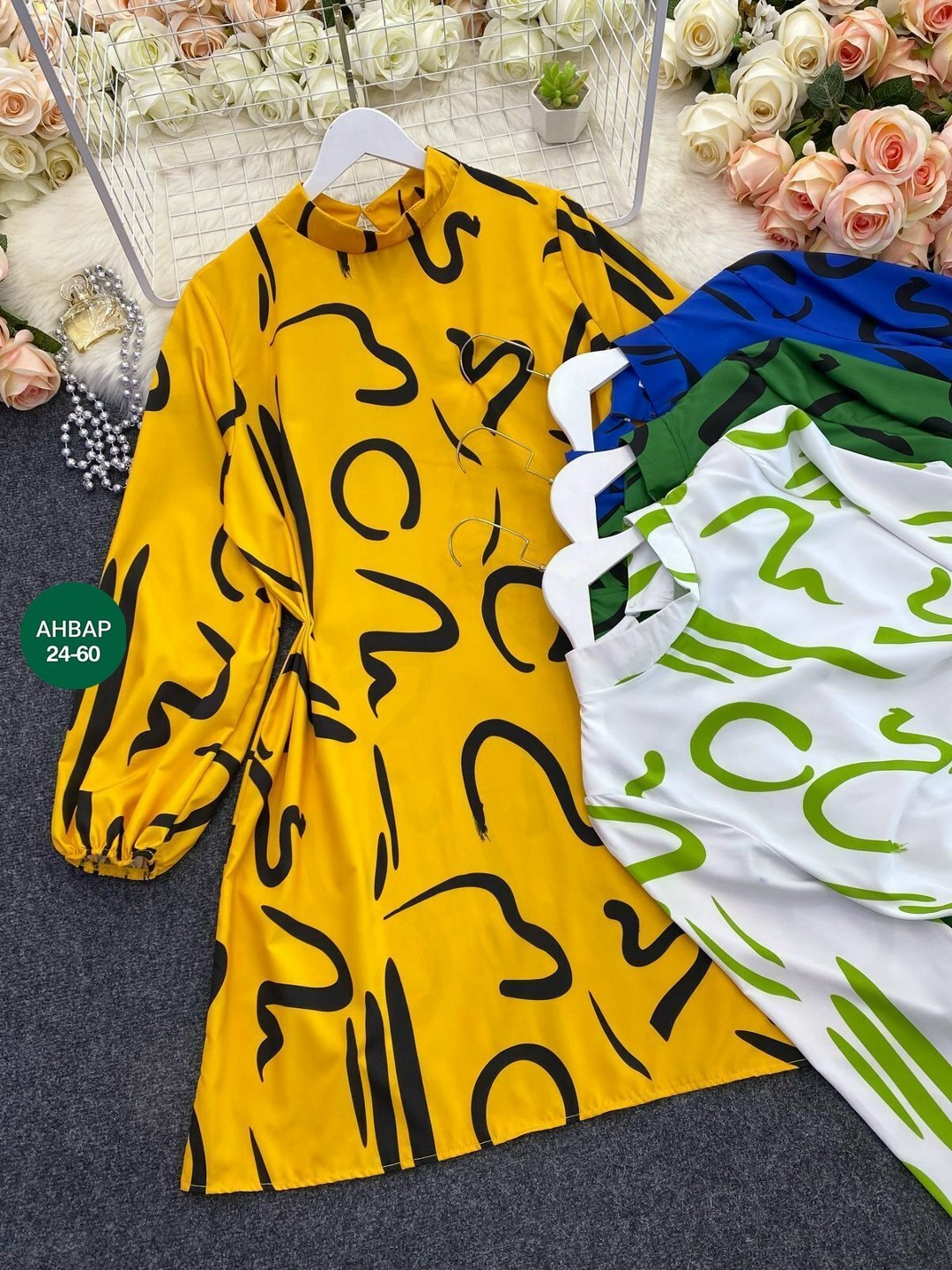 женское платье,модное платье,платье,женское платье с рукавами,платье с принтом