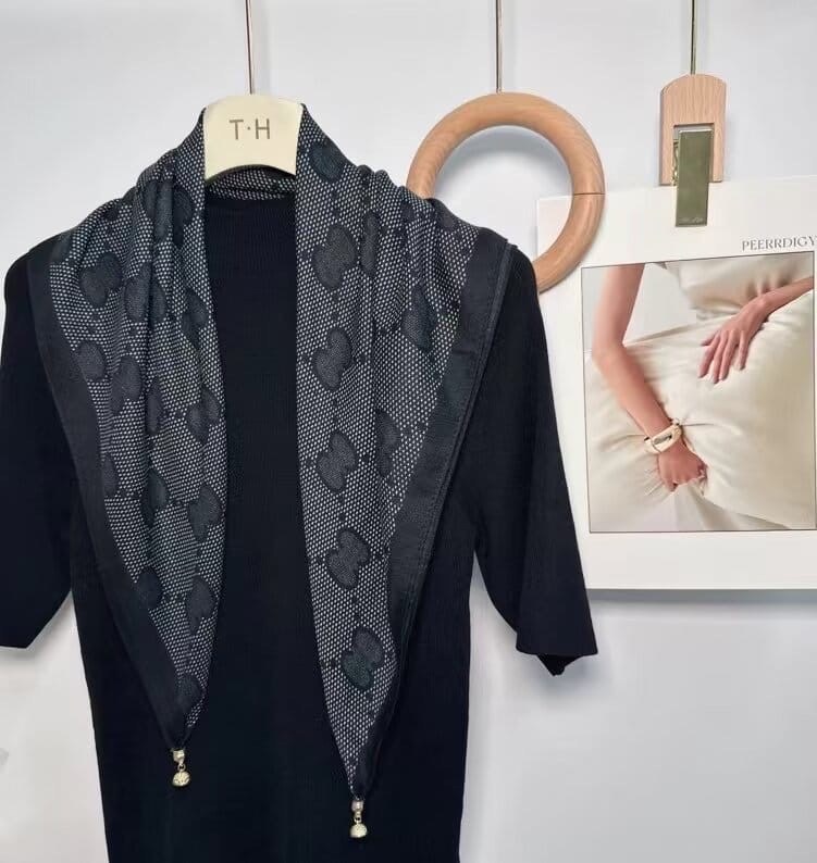 nejanhom 35*35 дюймовый шелковый шарф,шарф женские,шелковый шарф,шарфы и платки,шарфы для женщин