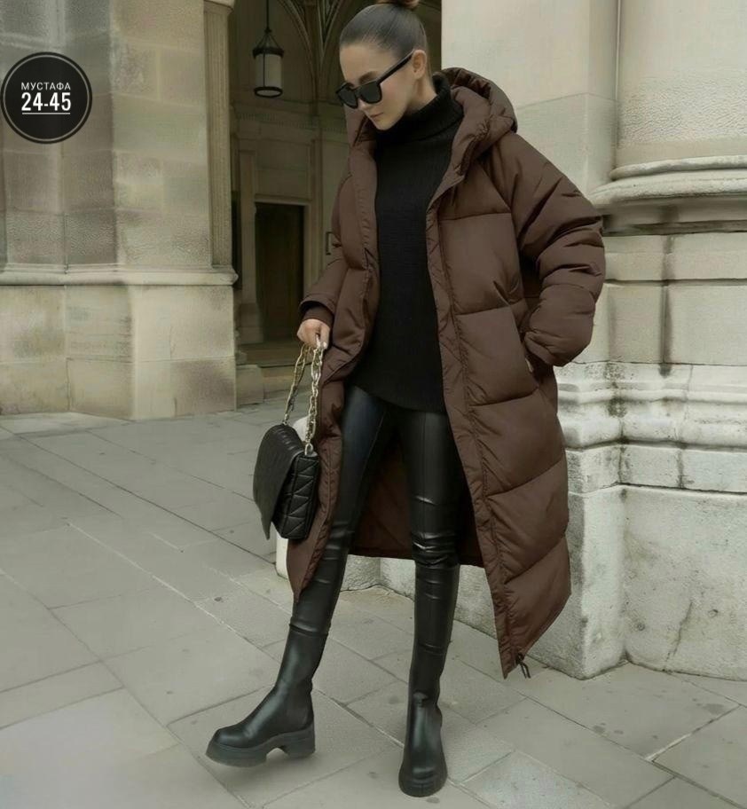 модные пуховики,женский пуховик,длинный пуховик,бежевый пуховик,стильная куртка