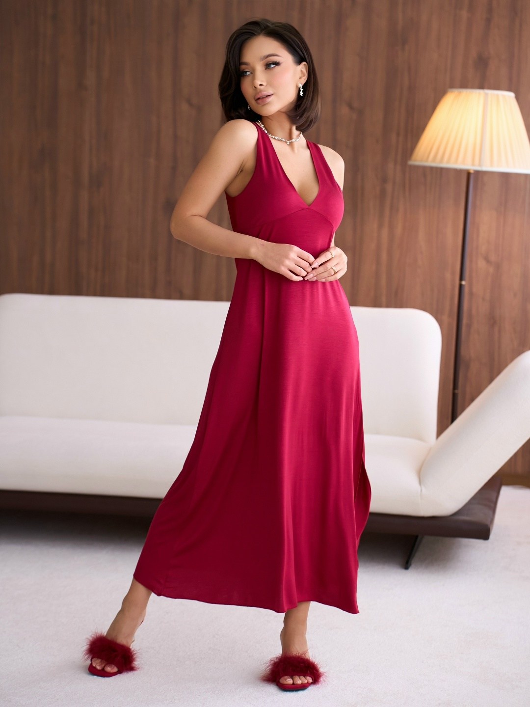 шелковое платье,ночная сорочка,бордовое платье,платье комбинации,женская ночная сорочка