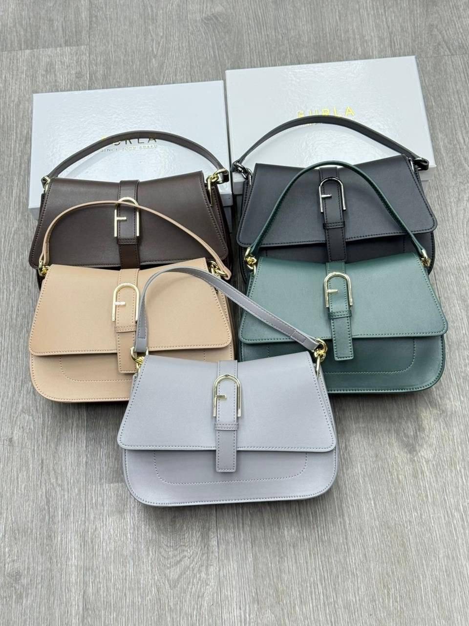 женская сумка furla,сумка furla,сумка furla lotus small furla wb01605/bx0356 коричневый,сумка через плечо furla,кожаная сумка furla