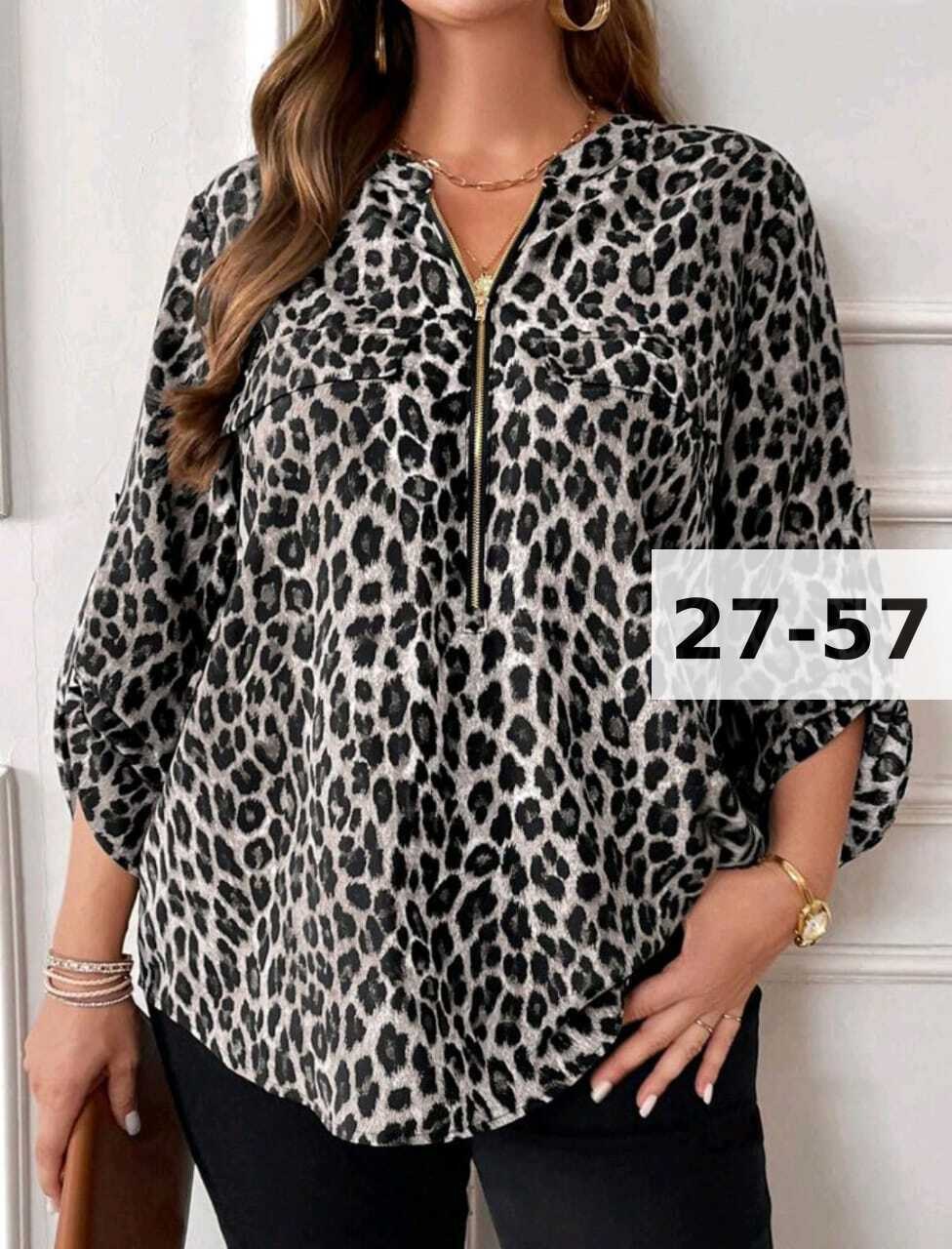 блузка женская,блузка с леопардовым принтом,блузка модная,2026 женские блузки,блузки