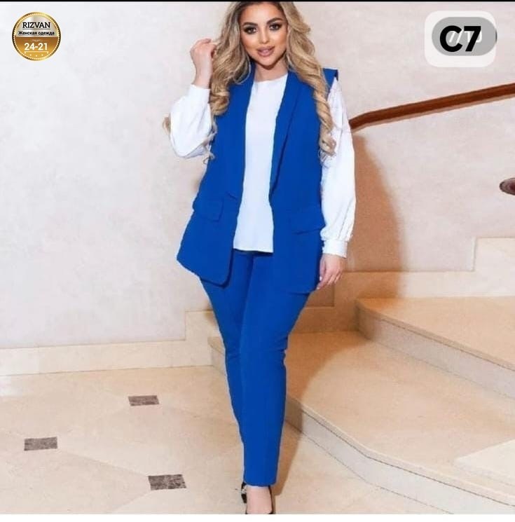 женский костюм тройка,костюм тройка женский с жилетом,брючный костюм с жилетом,брючный костюм с жилеткой женский,костюм с жилетом женский