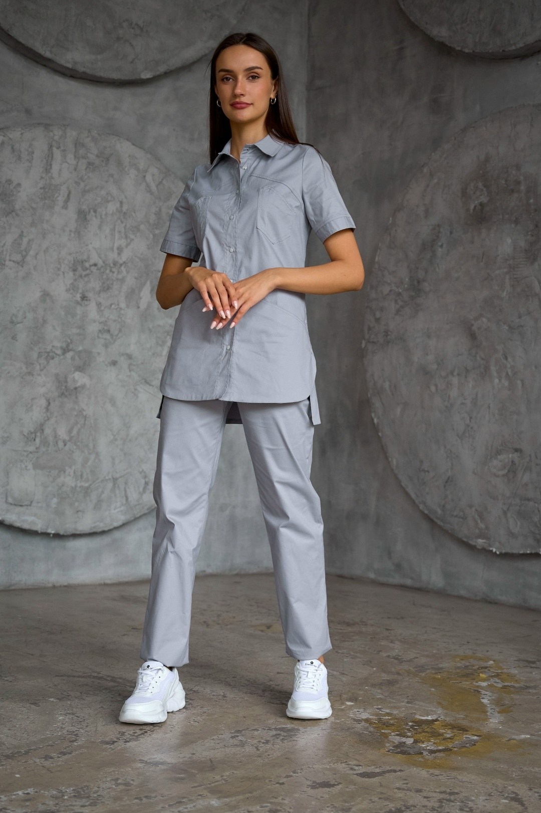 медицинский костюм женский медицинская одежда,медицинский костюм женский,медицинский костюм женский серый,медицинский костюм,костюм медицинский женский хирургический рубашка с брюками