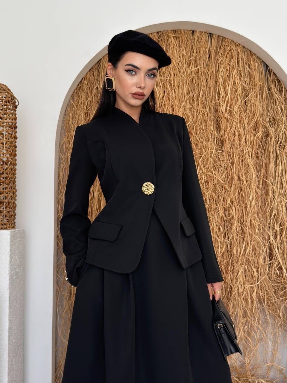 жакет the.woman 0284 черный,жакет,жакет the.woman,юбка, жакет,женский жакет