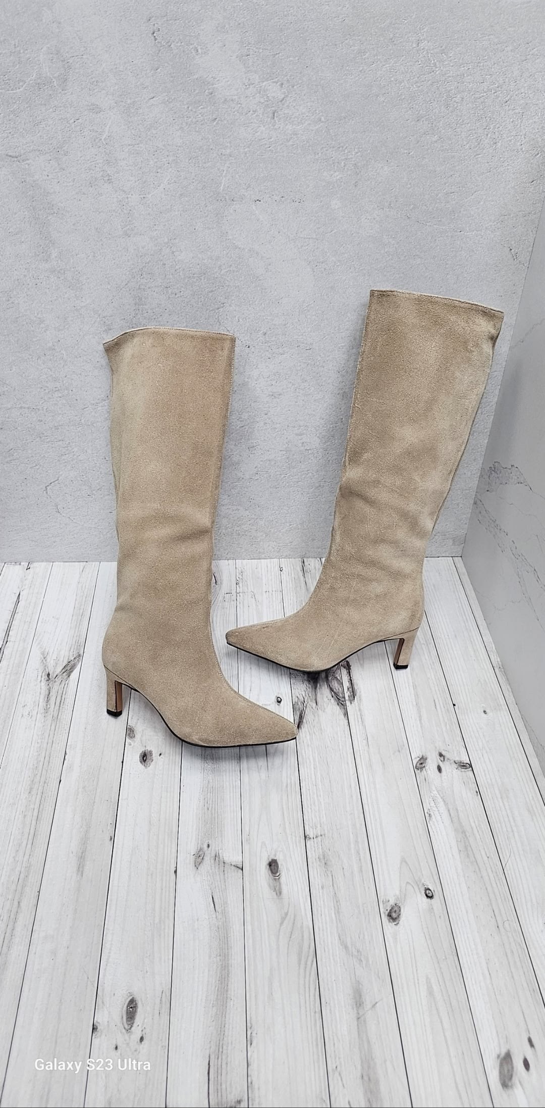 ,женские замшевые сапоги до колена smallhut,женские сапоги,сапоги,сапоги женские из натуральной замши