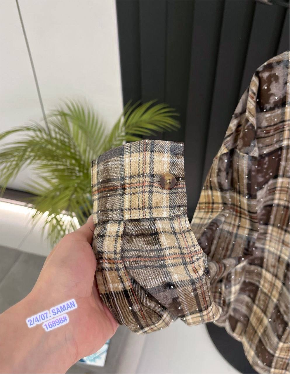 рубашка в клетку,рубашка женская клетка,рубашка хлопок,рубашка женская 7007 "клетка № 4",клетчатая рубашка