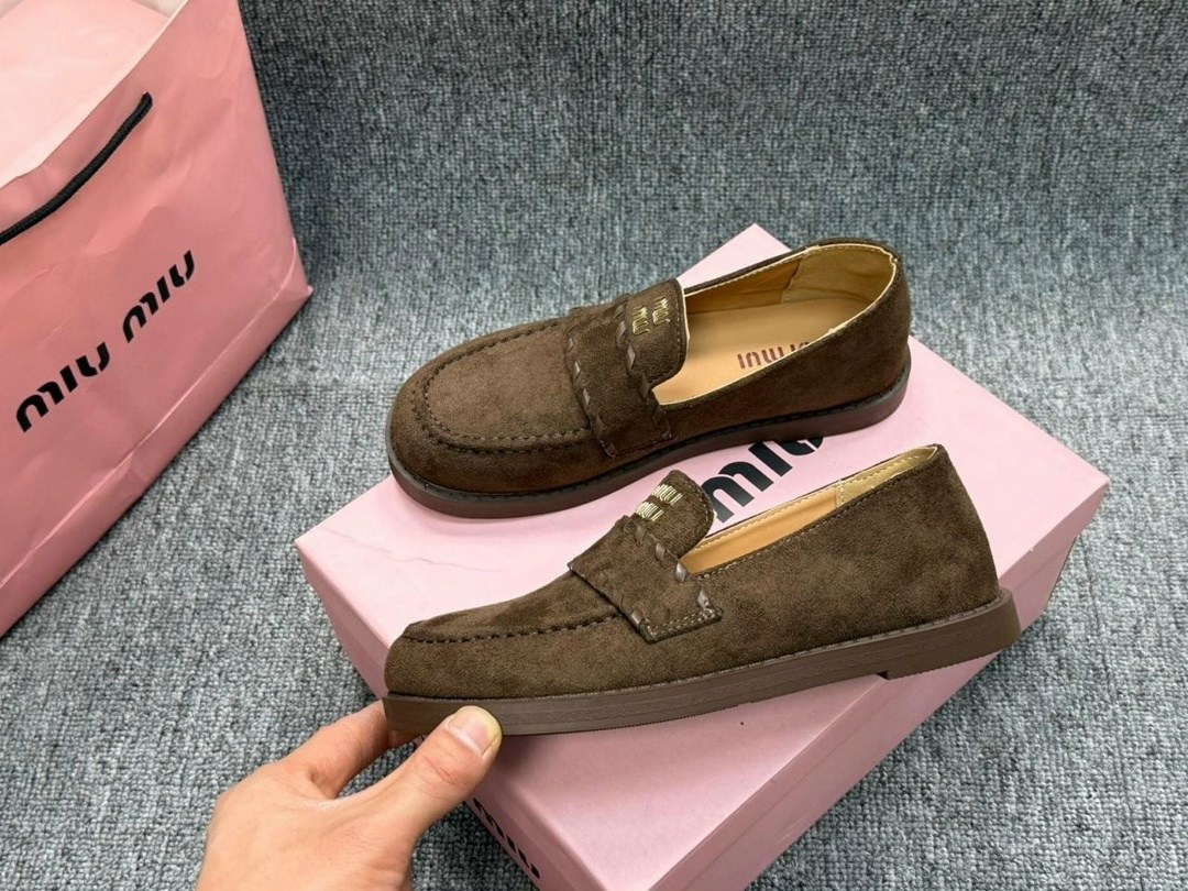 ,лоферы miu miu,замшевые лоферы,замшевые лоферы женские,лоферы miu miu арт лф48