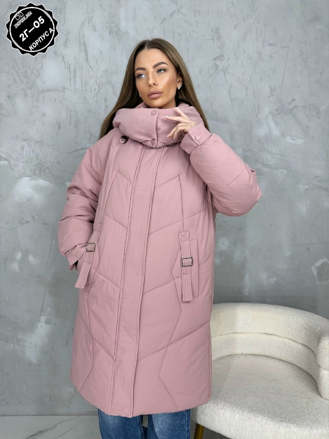 женская зимняя длинная куртка 713801,куртка женская демисезонная удлиненная,женская зимняя длинная куртка,женская зимняя куртка,куртка женская зимняя удлиненная