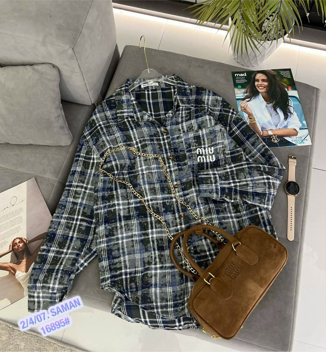 рубашка в клетку оверсайз варенка umalook,рубашка в клетку,рубашка женская в клетку,женская рубашка,рубашка женская оверсайз в клетку