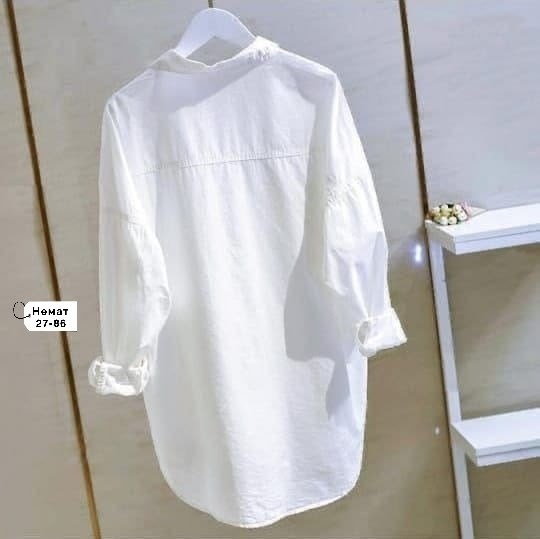 рубашка белая,белая рубашка женская корейская версия,рубашка женская oversize хлопок белый,длинная белая рубашка,женская белая рубашка