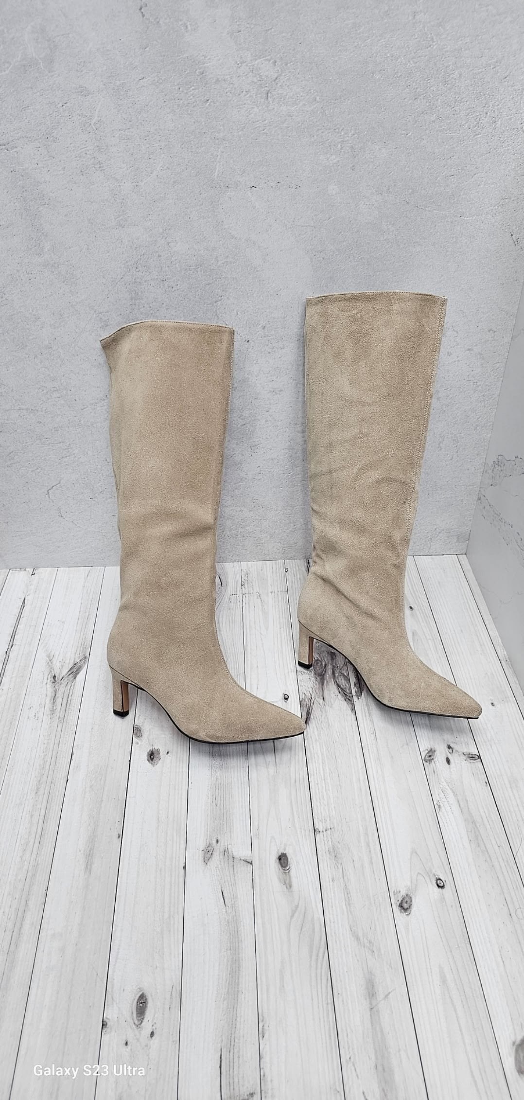 ,женские замшевые сапоги до колена smallhut,женские сапоги,сапоги,сапоги женские из натуральной замши