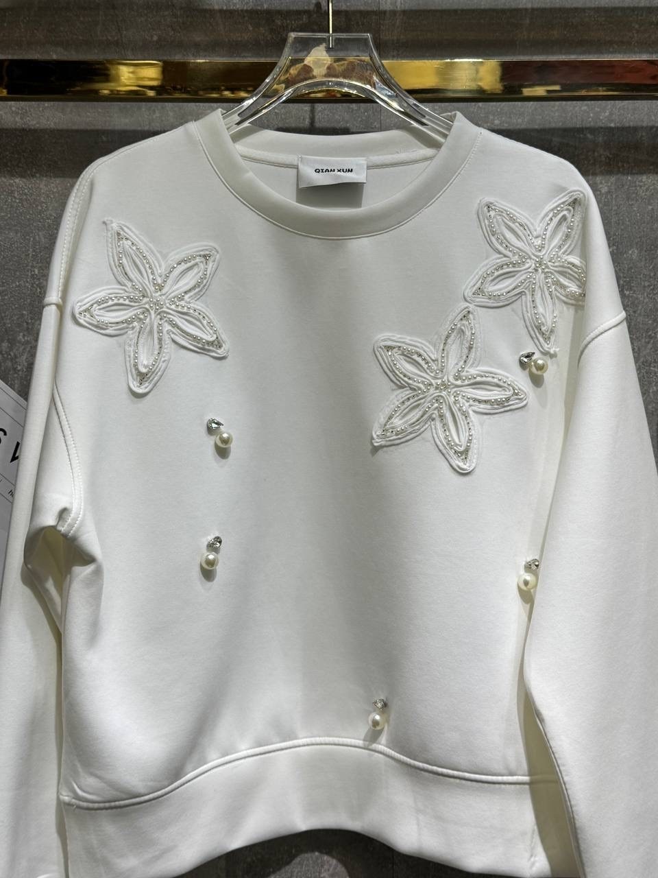 женская кофта,женский свитшот,толстовка модная,свитшот,декор свитшота