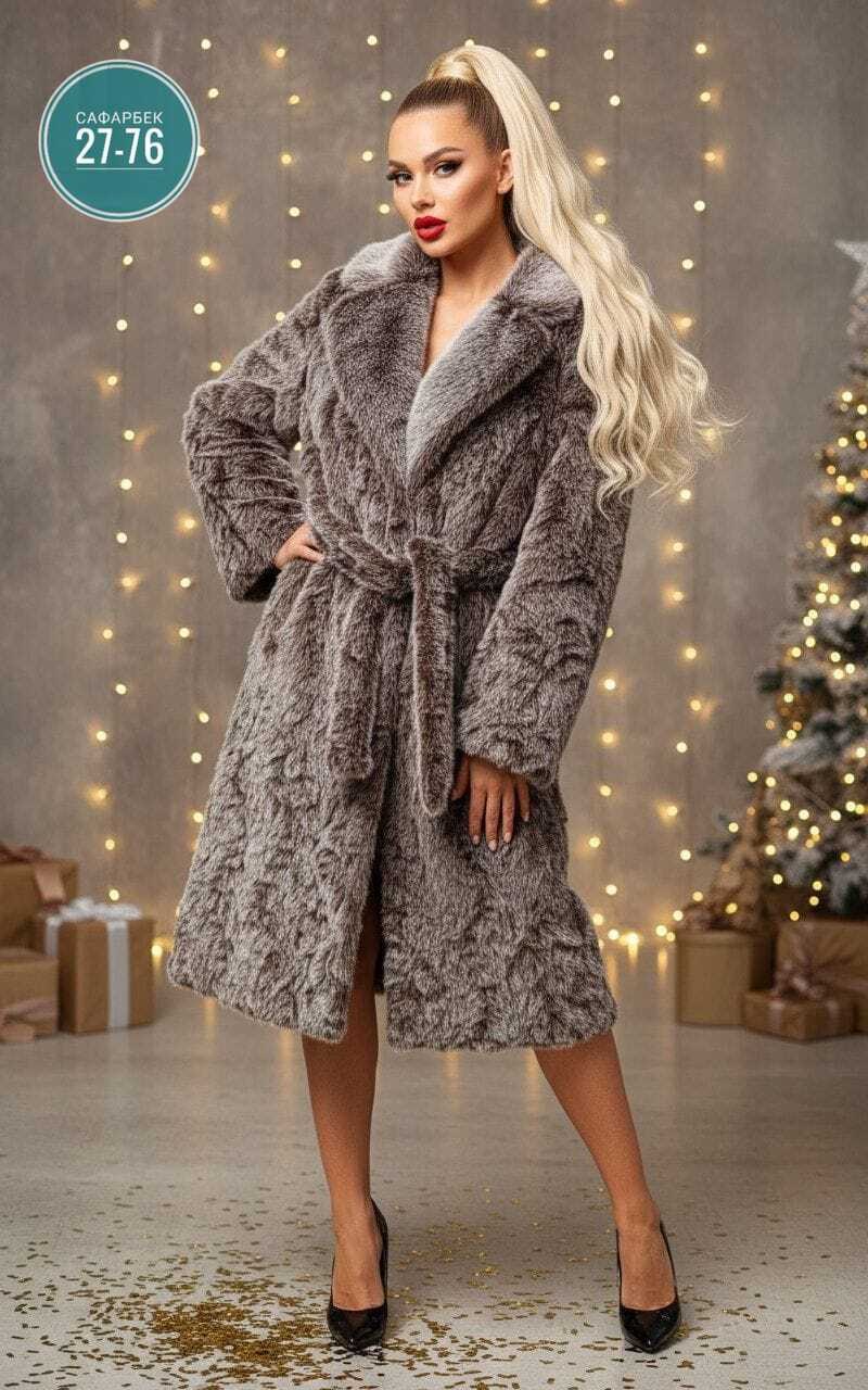 женская шуба,шуба,шубка,шуба овчина плюшевая зимняя экомех marirossa,эко шуба