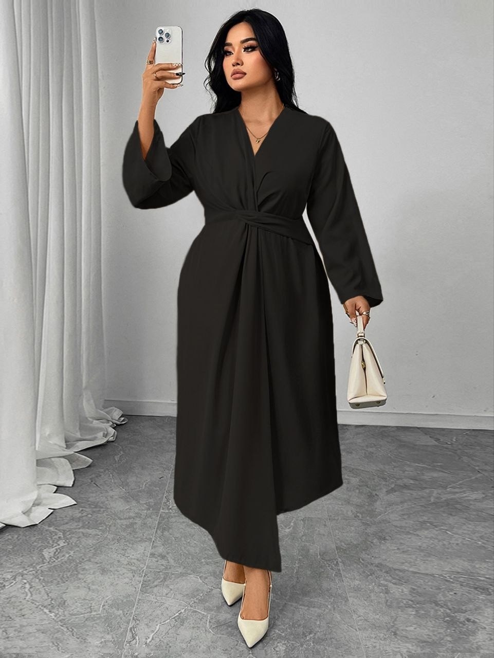 платье женская,платье модное,женское платье больших размеров,платье с запахом,платье