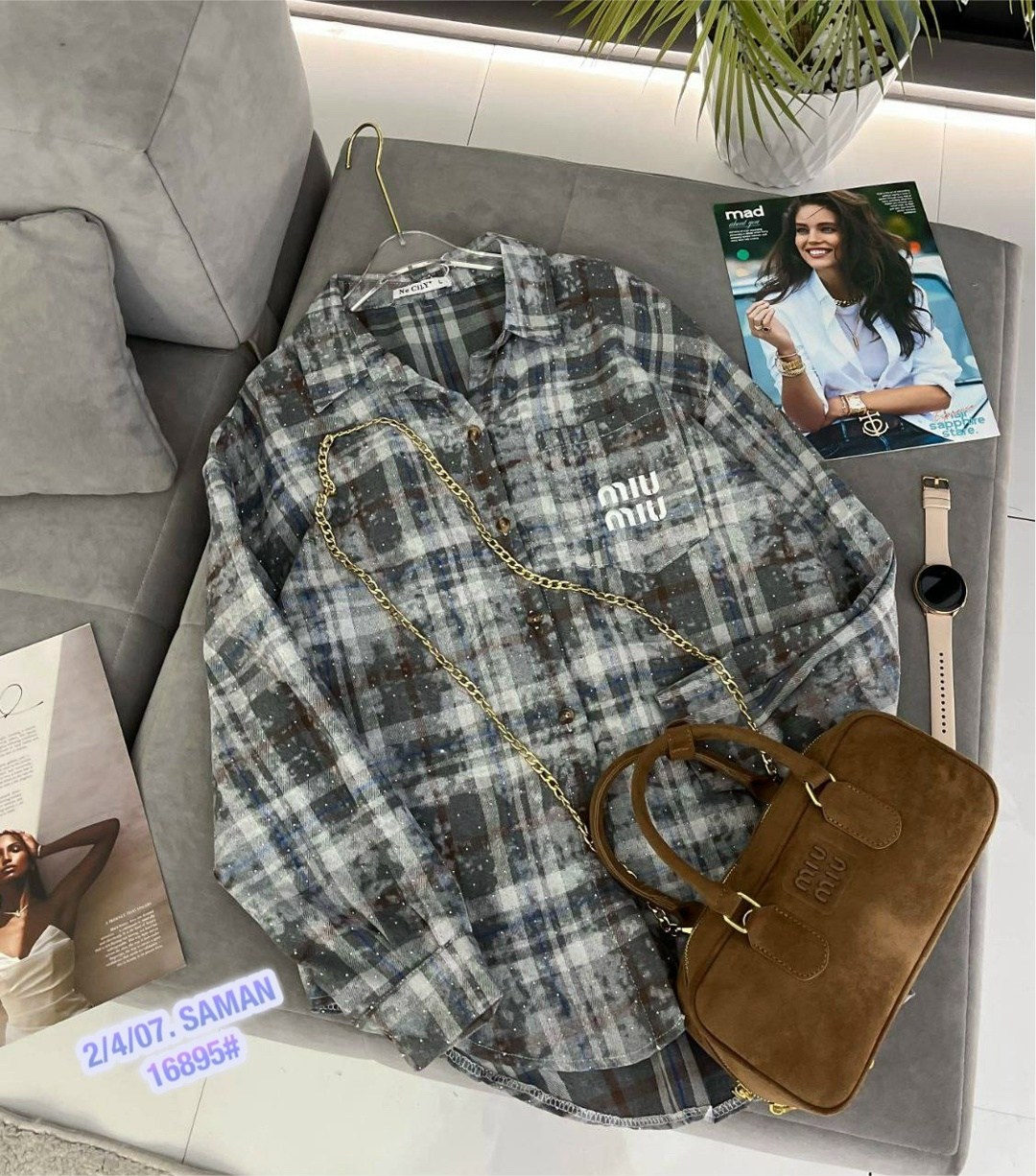 рубашка в клетку оверсайз варенка umalook,рубашка в клетку,рубашка женская в клетку,женская рубашка,рубашка женская оверсайз в клетку