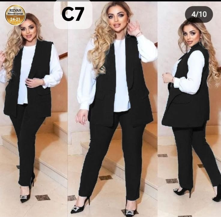 женский костюм тройка,костюм тройка женский с жилетом,брючный костюм с жилетом,брючный костюм с жилеткой женский,костюм с жилетом женский