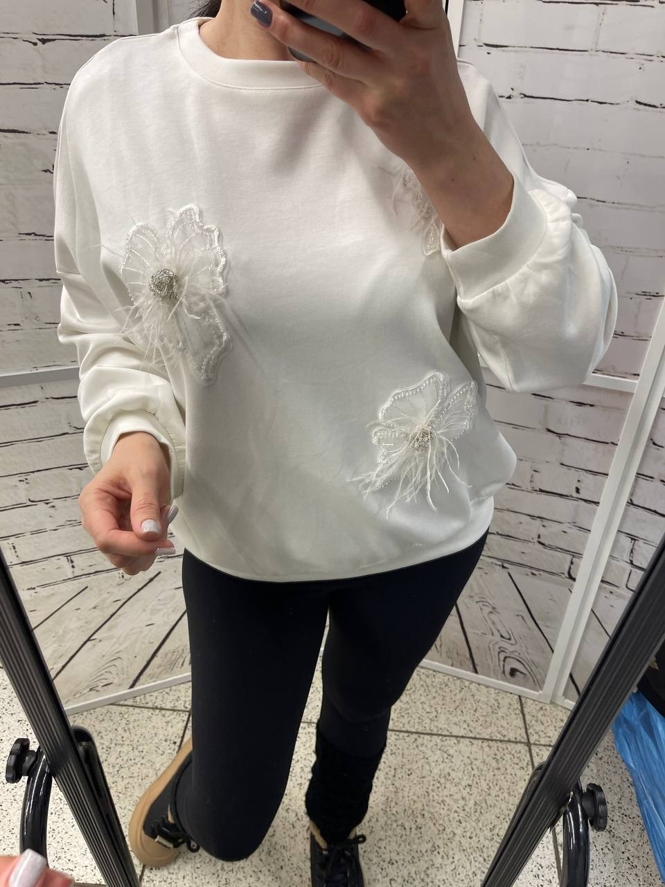 свитшот женский,женская кофта,декор свитшота,свитшот для девушек,свитшот