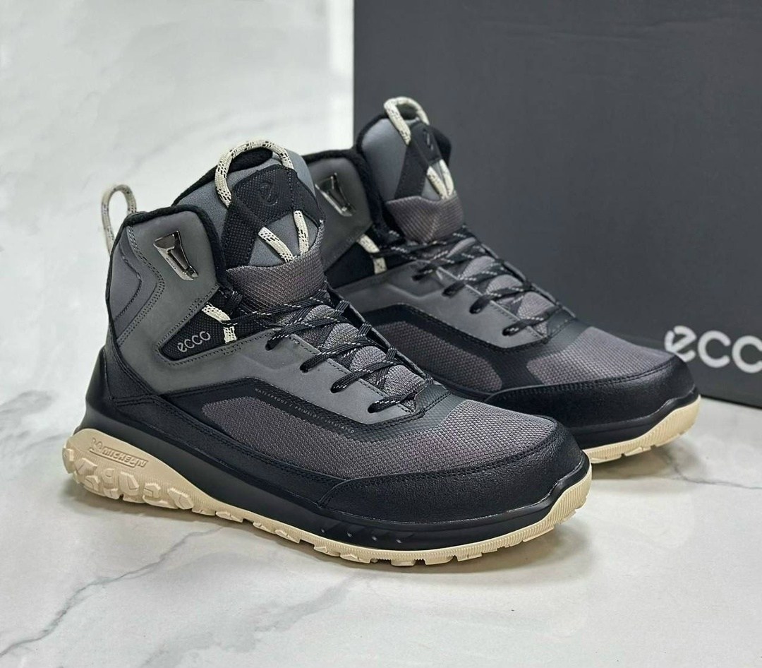 ботинки ecco зимние,ботинки трекинговые ecco biom 2.1 x mountain w,зимние ботинки ecco ult trn mid leather цвет black/grape leaf,кроссовки ecco,кроссовки утепленные ult-trn gore-tex ecco 298301554