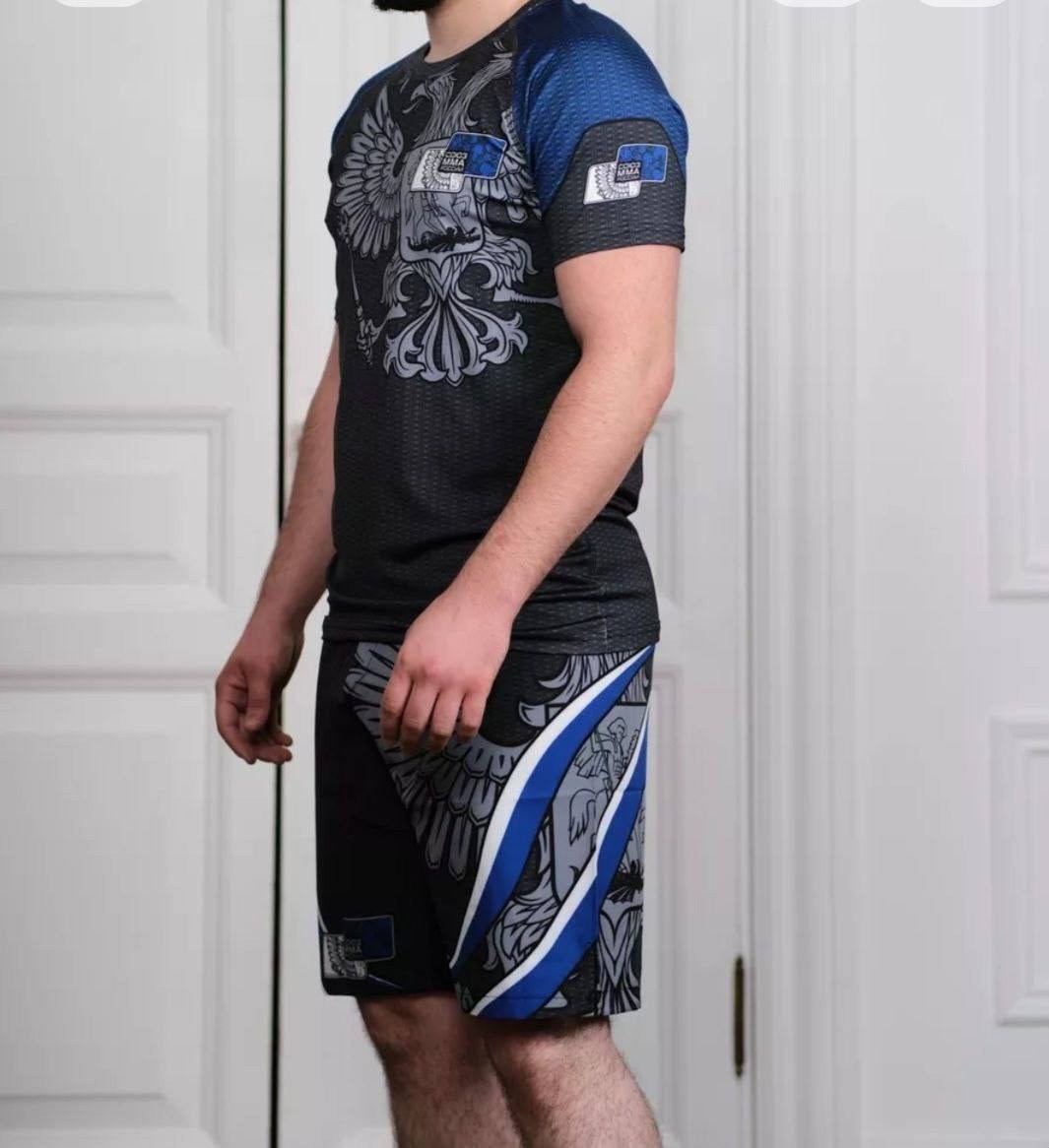 рашгард союз мма,рашгард короткий рукав союз мма россии красный,рашгард кор. рукав союз мма россии взрослый (красный),рашгард союз мма россии,рашгард союз мма россии короткий рукав синий