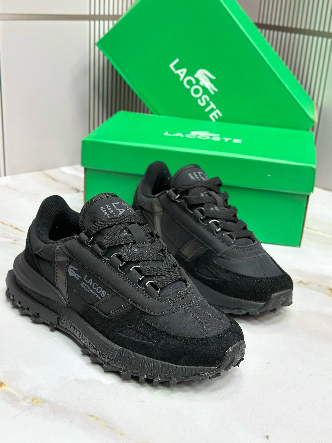 кроссовки мужские lacoste,кроссовки lacoste elite active,кроссовки lacoste,lacoste elite active 224 чёрные кроссовки для мужчин,кроссовки осенние lacoste