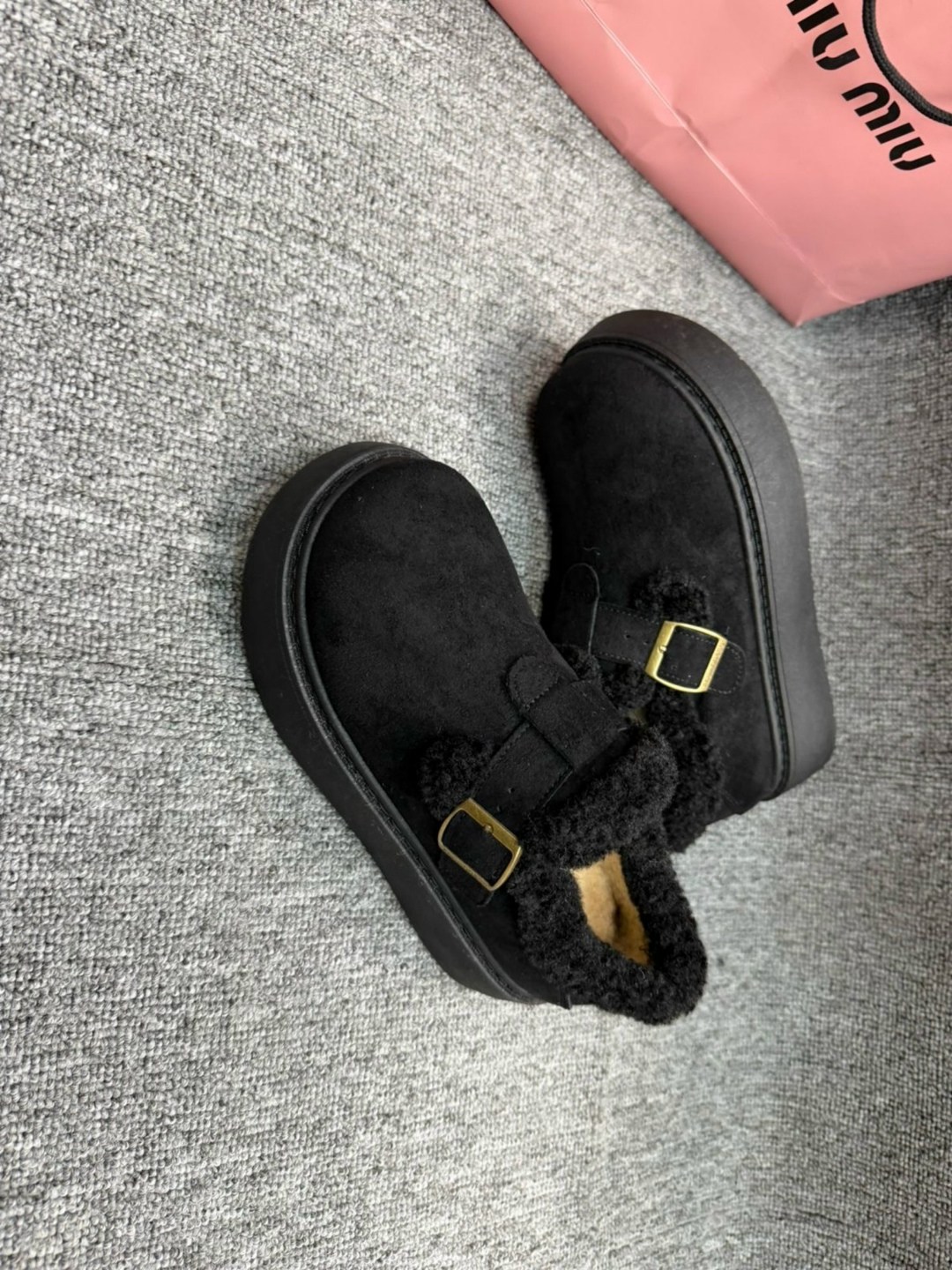 ,меховые замшевые туфли на плоской подошве на платформе,модные женские туфли на плоской подошве с меховой платформой, женская, повседневные