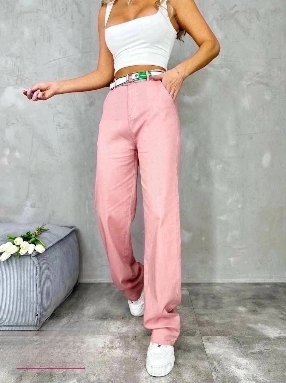 женские стильные брюки,джинсы брюки,женский брюки,джинсы белые,брюки трубы