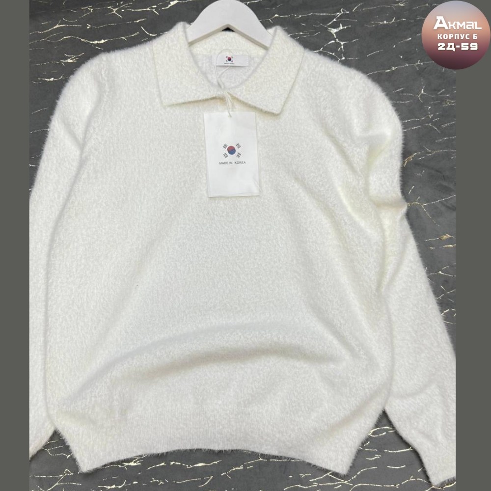 женская кофта,женская кофта джемпер поло пушистый,джемпер поло пушистый,розовый джемпер,женский свитер