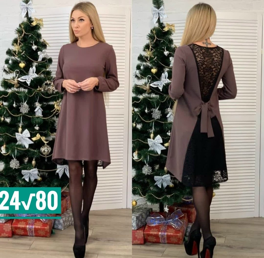 платье на новый год,платье женское,платье новогоднее,платье трикотаж с гипюром артикул 0141200035,платье нарядное