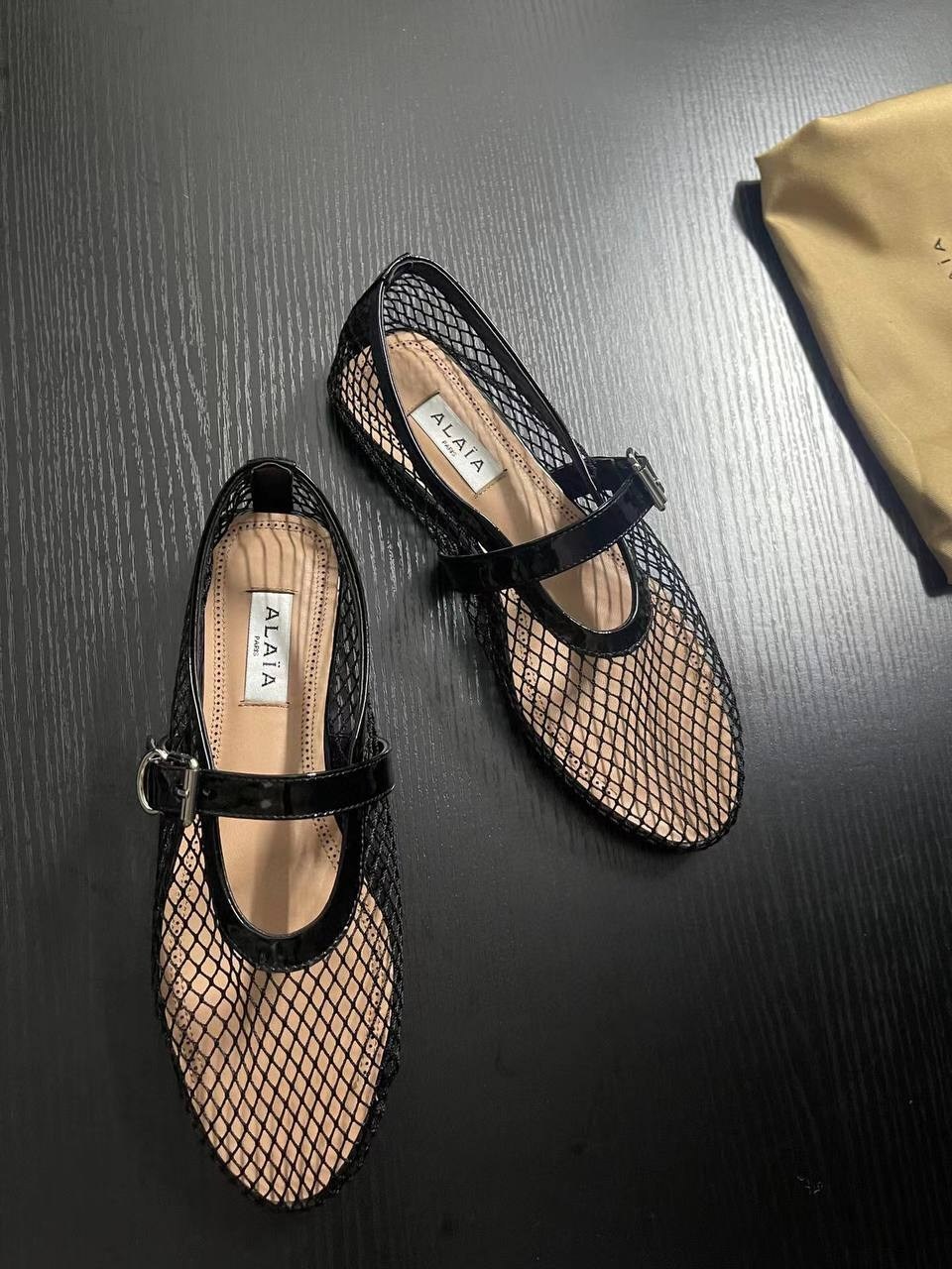 ,балетки сетка,alaia балетки, женская туфли,женские балетки
