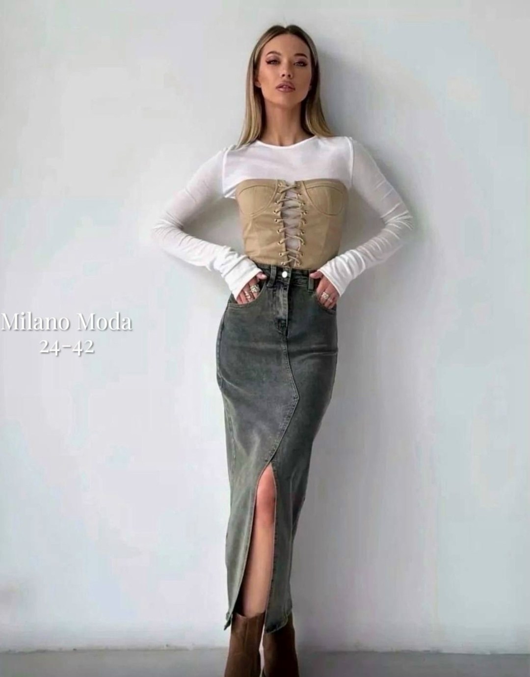 юбка карго джинсовая,длинная джинсовая юбка с разрезом спереди,женские юбки из джинса,юбка джинсовая длинная,джинса юбка