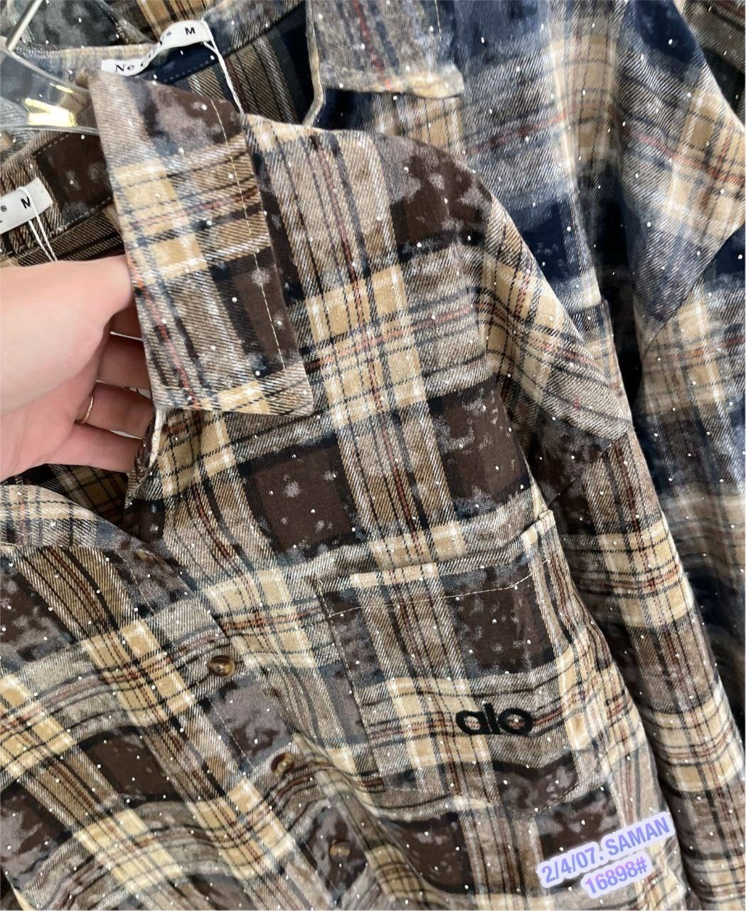 рубашка в клетку,рубашка женская клетка,рубашка хлопок,рубашка женская 7007 "клетка № 4",клетчатая рубашка