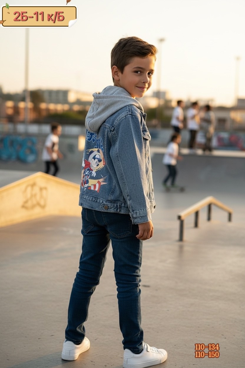 куртка джинсовая,джинсовая куртка для мальчика,куртка джинсовая детская,куртка джинсовая s&h stylish happy микки маус,куртка джинсовая с рисунком