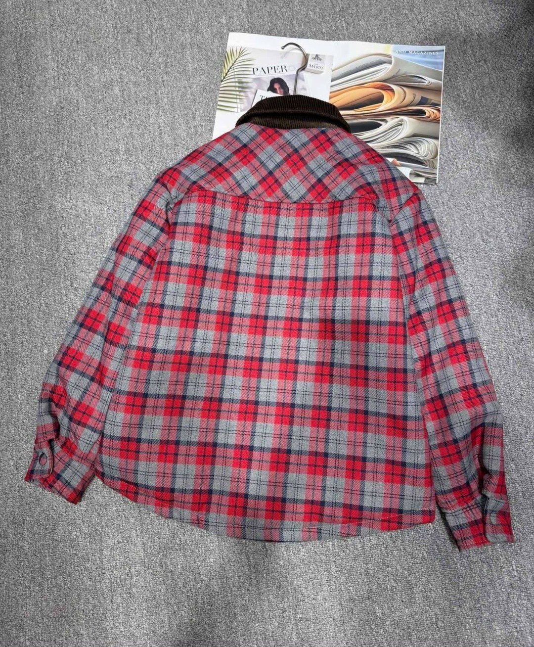 рубашка в клетку оверсайз со стразами perferita,теплая женская рубашка в клетку,клетчатая рубашка,женская рубашка в клетку,рубашка в клетку