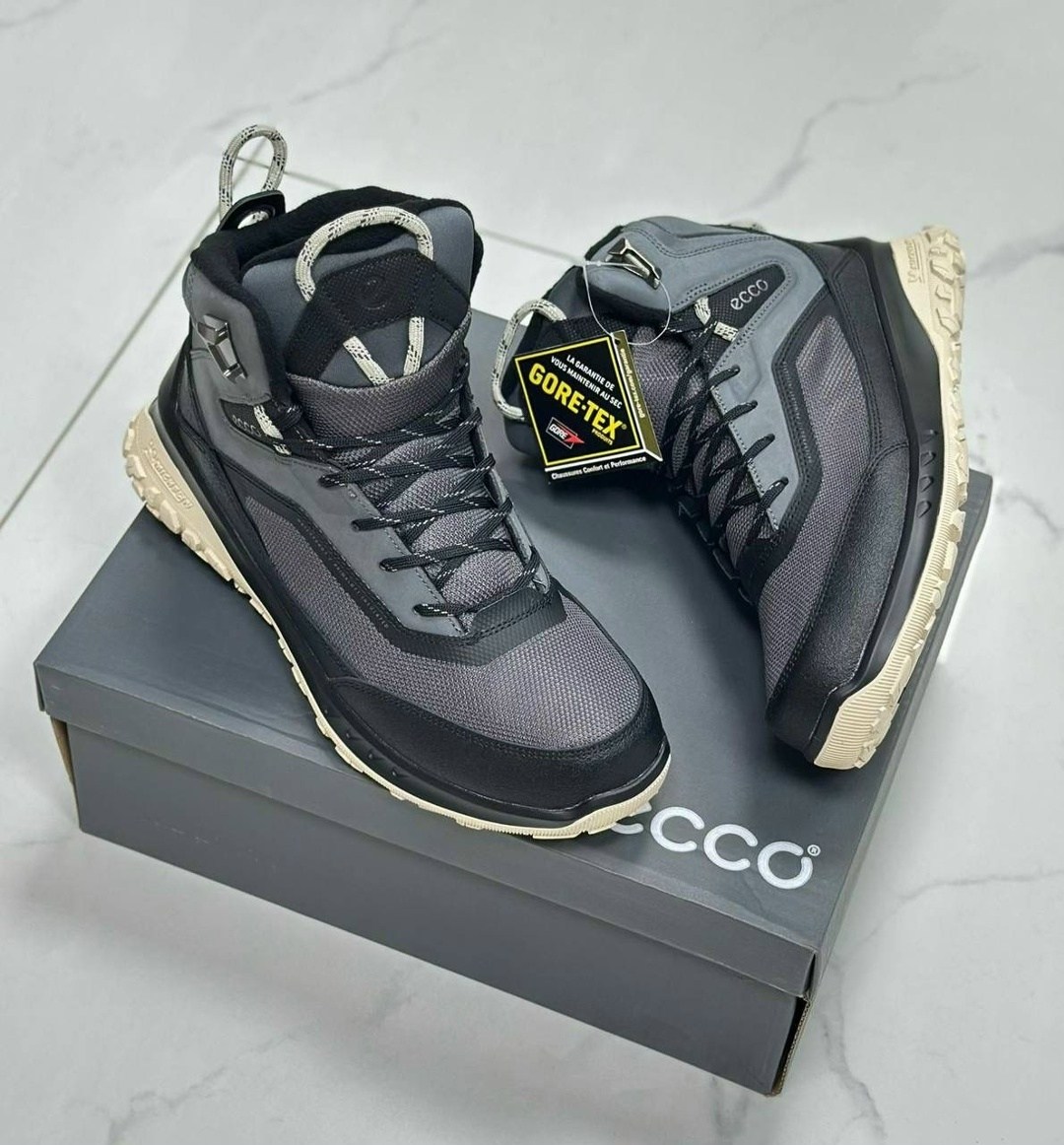 ботинки ecco зимние,ботинки трекинговые ecco biom 2.1 x mountain w,зимние ботинки ecco ult trn mid leather цвет black/grape leaf,кроссовки ecco,кроссовки утепленные ult-trn gore-tex ecco 298301554