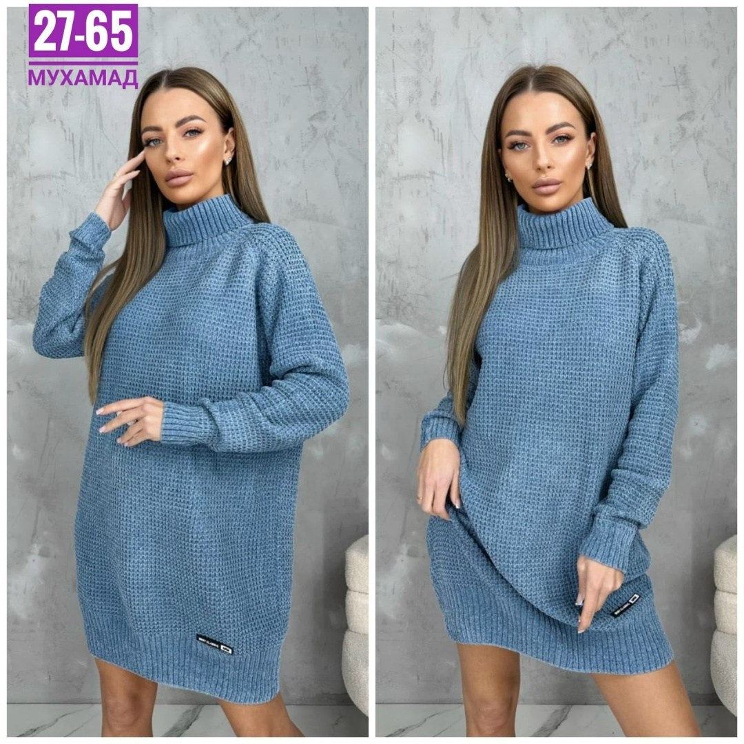 вязаное платье туника,свитер платье вязаное,платье свитер оверсайз вязаное теплое niki&anni,женская туника,туника теплая платье
