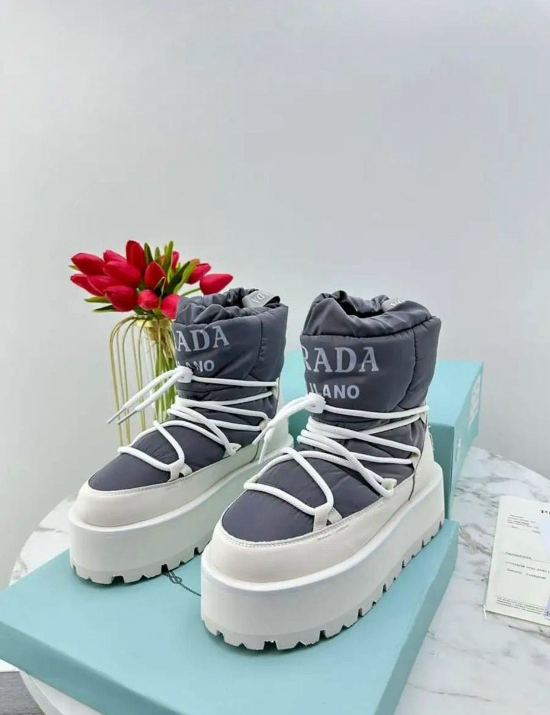 дутики prada,дутики прада женские,дутики женские prada,,дутики зимние женские prada модель 211066