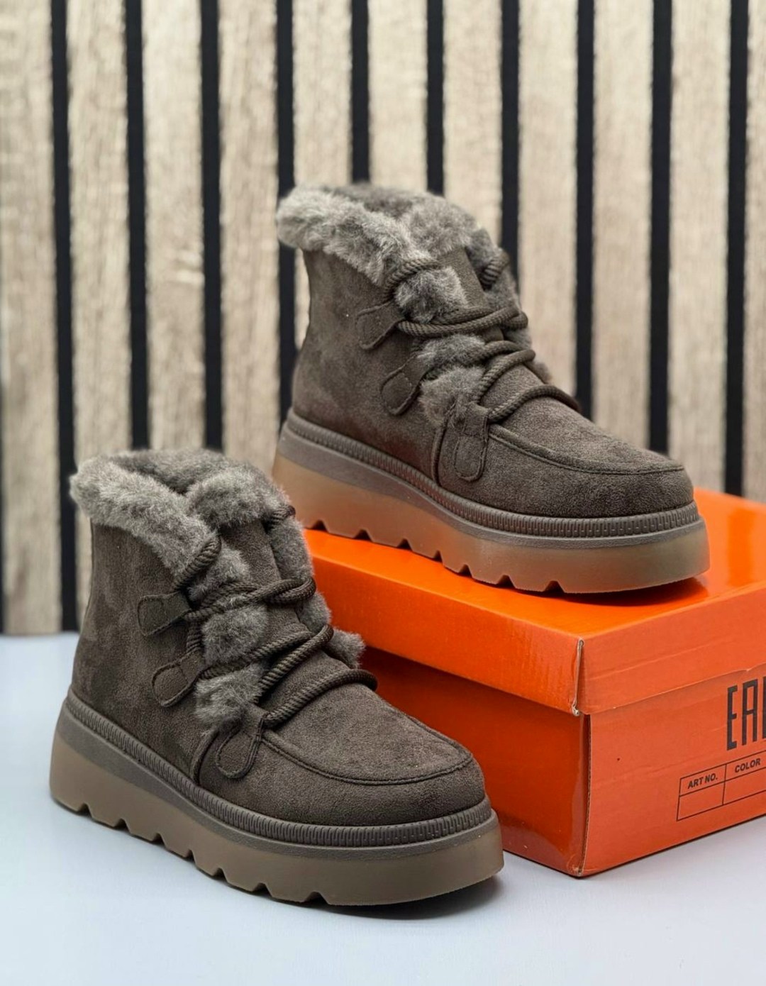 ,женские зимние ботинки из коровьей замши на платформе, женская,замшевые зимние женские ботинки,женские зимние ботинки