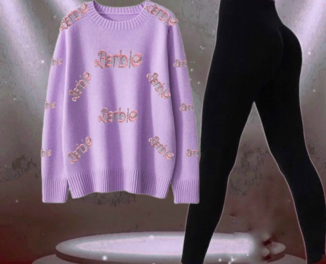 женская кофта,женский свитер,кофта,свитер,свитер оверсайз вязаный barbie