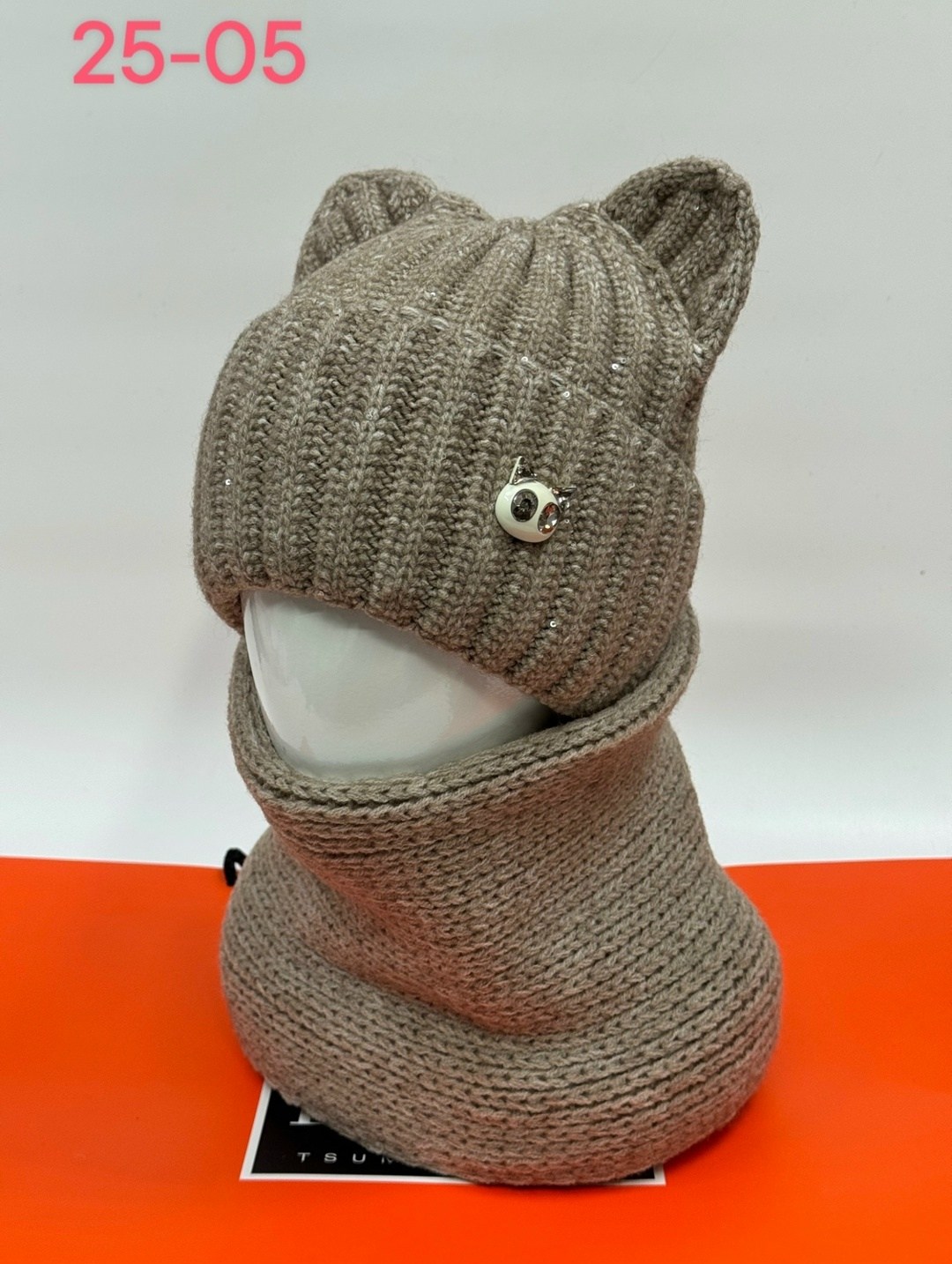 комплект шапка снуд,шапка снуд,шапка для девочек,шапка со снудом для девочек,комплект шапка шарф