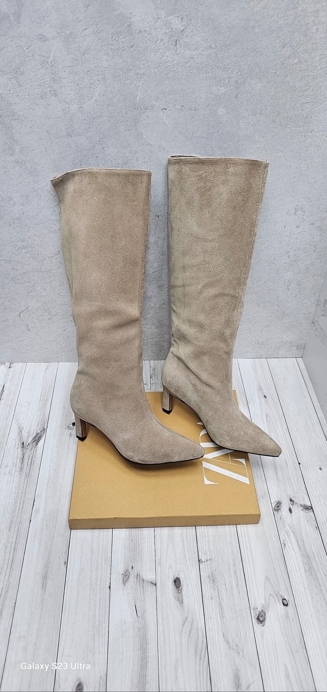 ,женские замшевые сапоги до колена smallhut,женские сапоги,сапоги,сапоги женские из натуральной замши