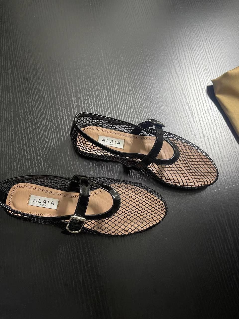 ,балетки сетка,alaia балетки, женская туфли,женские балетки