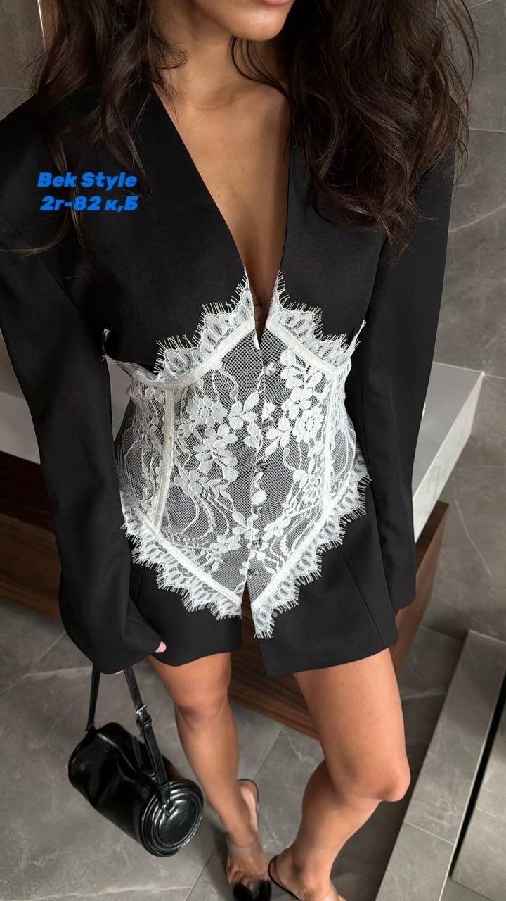 жакет с кружевом,женские наряды,пиджак с кружевом,
