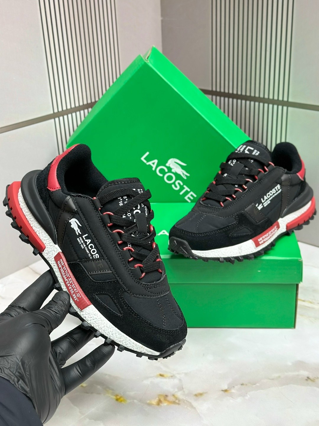 кроссовки мужские lacoste,кроссовки lacoste elite active,кроссовки lacoste,lacoste elite active 224 чёрные кроссовки для мужчин,кроссовки осенние lacoste