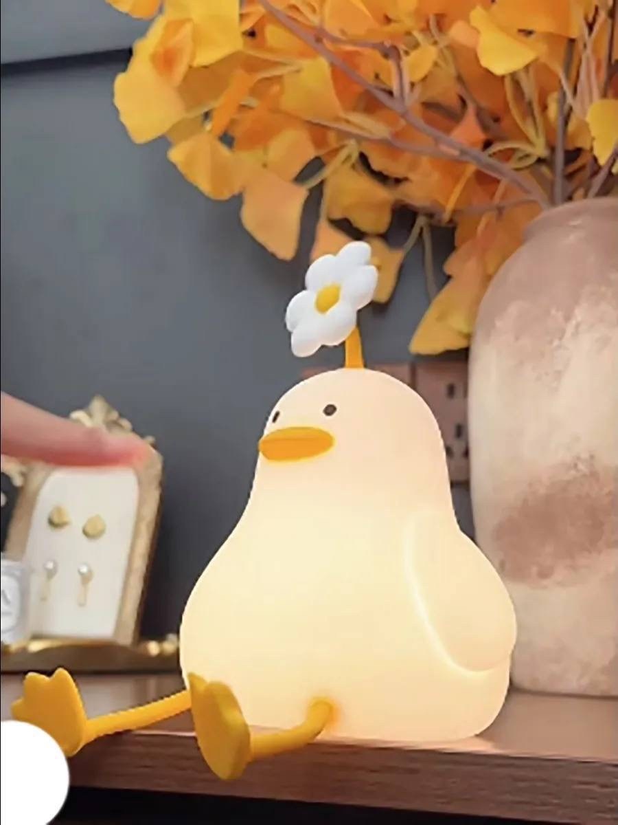 силиконовый светильник утка,светодиодная ночная лампа в виде милой утки,силиконовый ночник утка,ночник утка,ночник уточка
